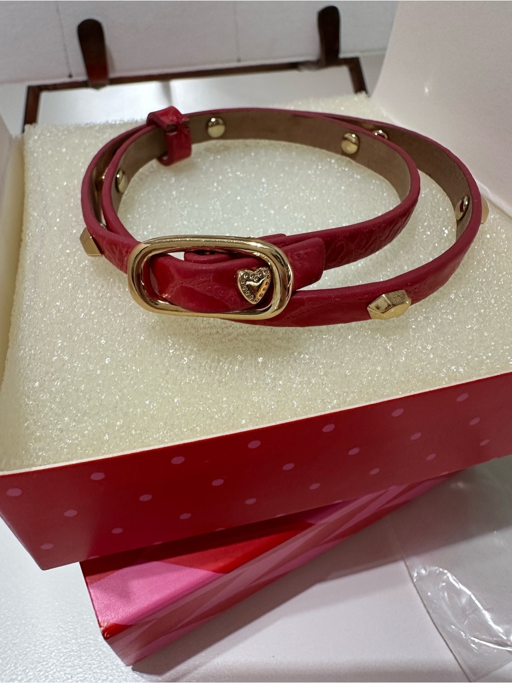 Stella & Dot Hudson Leather Wrap Bracelet